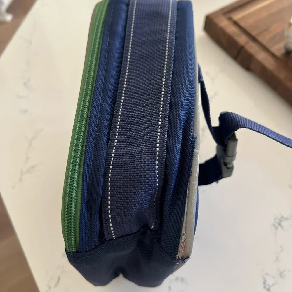Navy Green Solid, Classic Fairfax Lunch Box
